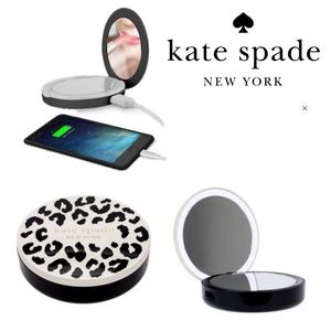 KATE SPADE Leopard Cheetah 4,000mAh Portable Charger Compact LED Power Bank USB